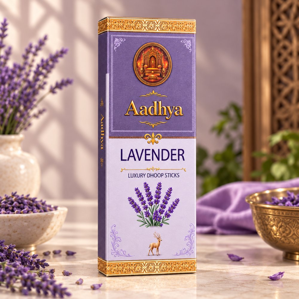 Lavender Luxury Dhoop Sticks premium incense